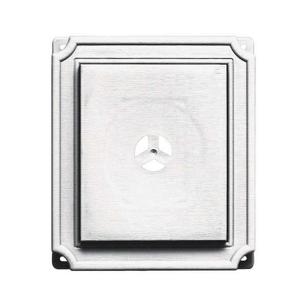 Builders Edge Builders Edge 7 in. H X 9 in. W X 17 in. L Prefinished White Copolymer Mounting Block 130010001117 - main